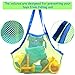 SySrion® Brand and New Sand Away Beach Mesh Bag Tote (Swim, Toys, Boating. Etc.) Stay Away From Sand --Xl Size (Green)