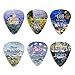 Christian Guitar Picks for Gospel Music - In Christ Alone (12-Pack) - Medium Celluloid - Best Inspirational Music Gifts for Church Worship Team, Pastor, Youth Group, Dad, Mom, Boys, Girls
