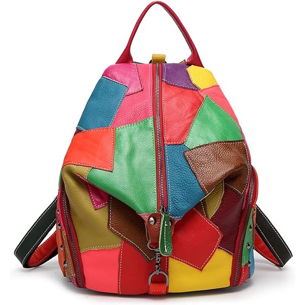 5230 Leather Backpacks ,Fashion Multi-fuction Bag with Card Zipper Bag Men main image 3