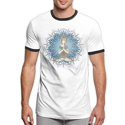 Patrick R Garrett Chakra Yoga Impression Lotus tee Camisetas ...