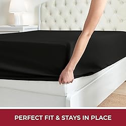 Mellanni Twin XL Fitted Sheet - Iconic Collection