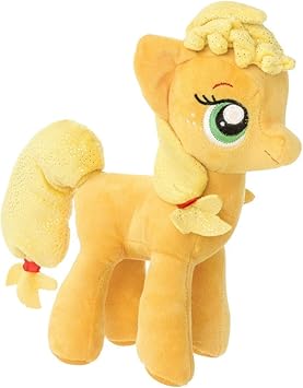 MLP My Little Pony Juguete Suave muñeco de Peluche con alas Brillantes y Melena Brillante 27 cm (Applejack): Amazon.es: Juguetes y juegos