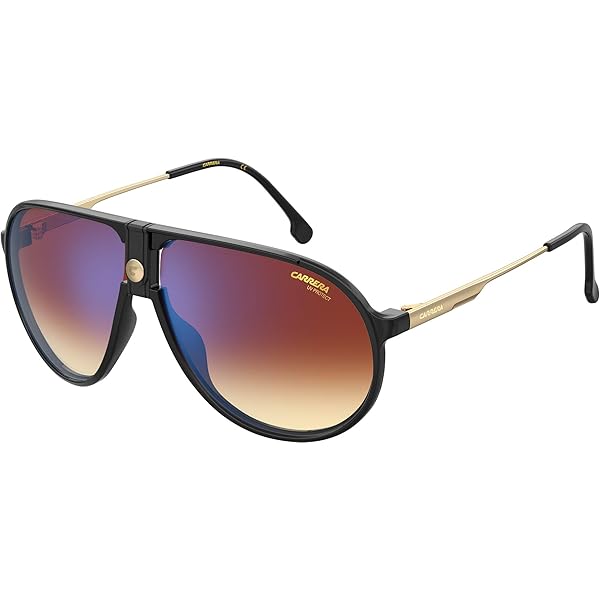 Óculos De Sol Unissex Carrera Panamerika65 Black Gold