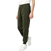 PATPAT Boys Sweatpants Athletic Joggers Kids Active Casual Pants 5-14Y | Lightweight Running Workout Solid Clothes with Pocekts Outdoor Long Trousers For Little Youth Teen Boy