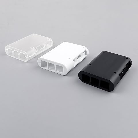 Areyourshop - Carcasa para Raspberry Pi 2 3 3B+ modelo B B+ blanco blanco