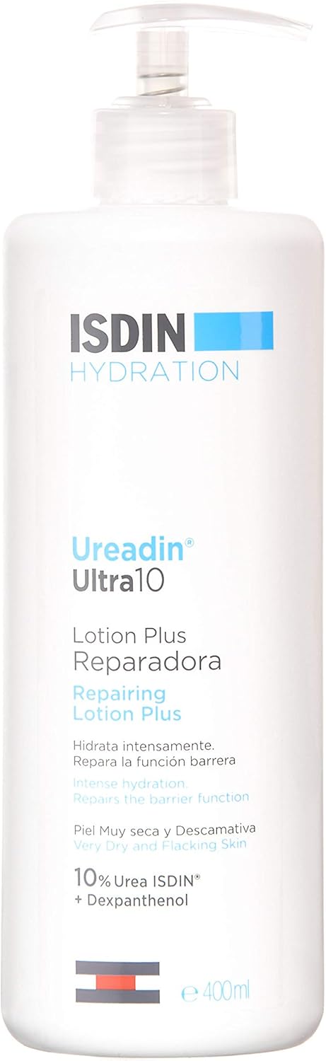 ISDIN Ureadin Ultra 10 Lotion Plus - 10% Urea Body Lotion for Very Dry & Flaky Skin - Relieves Itching, Exfoliates & Hydrates, 400ml - Image 4