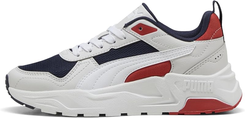 Jugendliche Trinity 2 LT Sneakers 35.5, Navy White Feather Gray Red Fire Blue — Foto 3 von 6