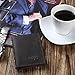 Rachiba Minimalist Wallet Slim Front Pocket Wallets For Men Genuine Leather Wallet - Dark Brown