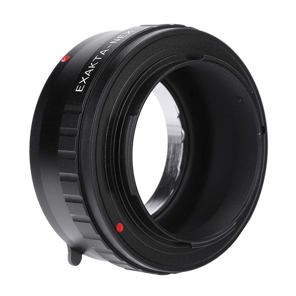 VBESTLIFE EXA-NEX Camera Lens Adapter, Manual Focusing Adapter Ring for Exakta Lens for Sony E Mount Mirrorless Cameras
