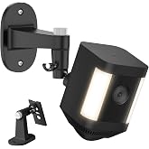 Adjustable Wall Mount for Spotlight Cam Plus/Pro (Battery) and Stick Up Cam/Pro (Battery), 360&deg; Swivel Mounting Bracket for Indoor and Outdoor Use,Black