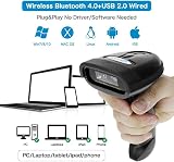 NETUM NT-1228BC Bluetooth CCD Barcode Scanner 1D Imager USB Wireless view 6