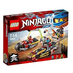 LEGO Ninjago 70600 - Inseguimento sulla Moto dei Ninja LEGO