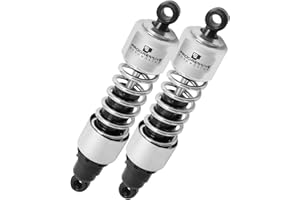 Progressive Suspension 412-4076C Chrome 12.5" Standard Replacement Rear Suspension Shock