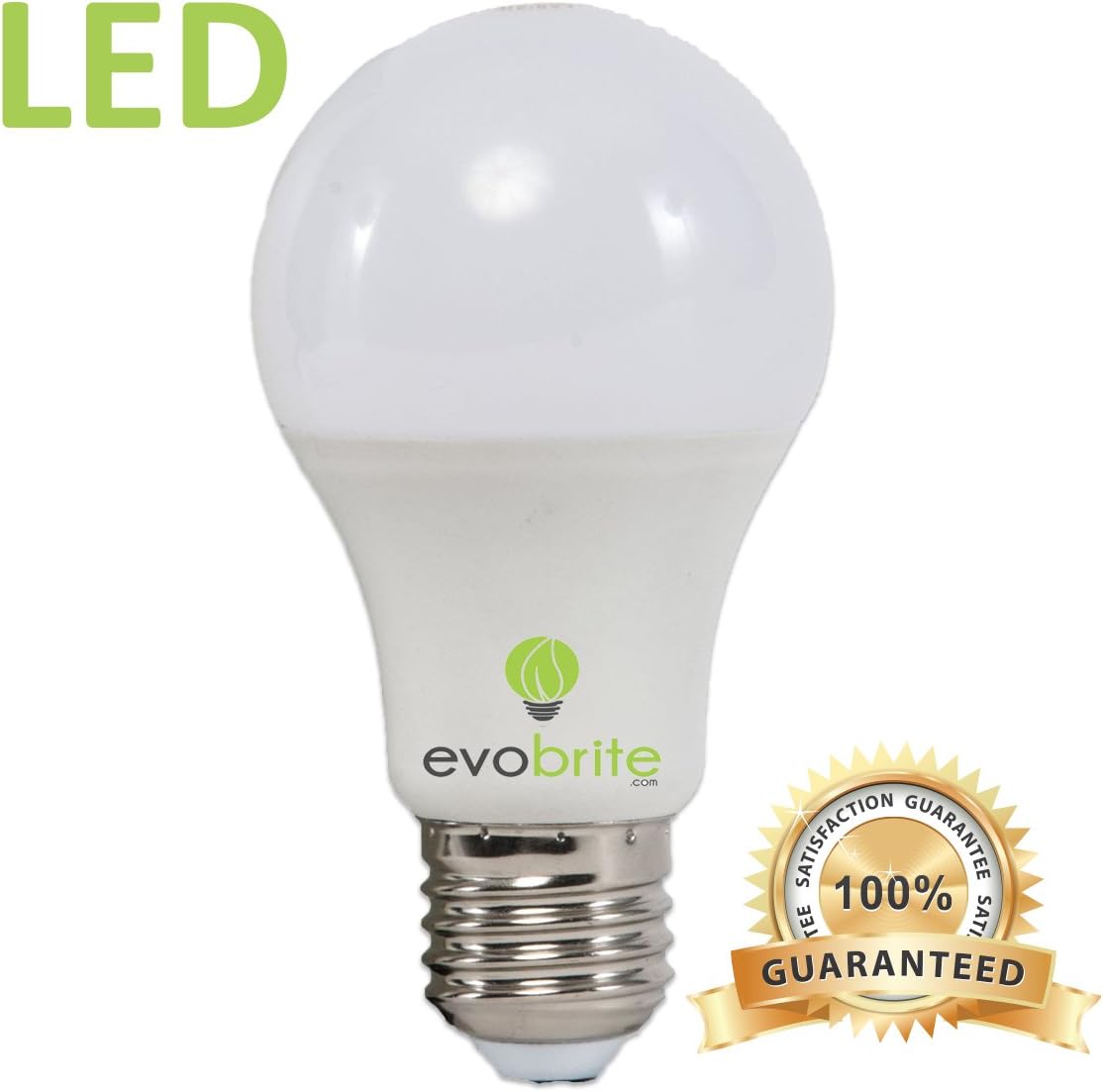 6 Pack LED Light Bulb By Evobrite Ultra Energy Efficient 9 Watt 3000k Warm White Light Bulb By Evobrite 60 Watt Equivalent Your Six Pack