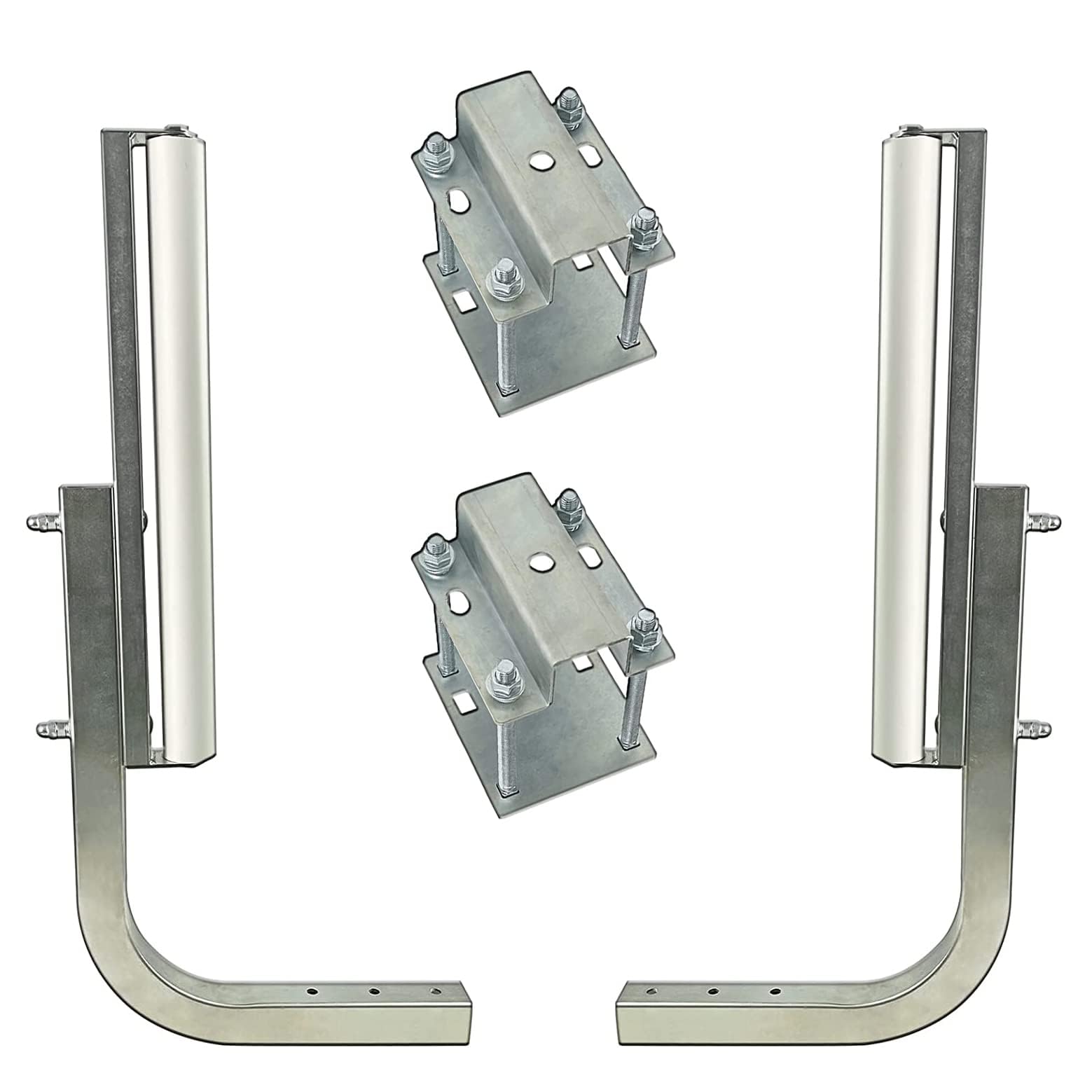 Photo 1 of Emeroll Boat Trailer Guides on System,Heavy-Duty Adjustable Roller Guide-On System,Trailer Guide Poles,Mounting Hardware Included, for Ski Boat, Fishing Boat or Sailboat Trailer, 22~28.1-Inches