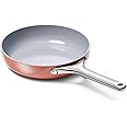 Caraway Nonstick Ceramic Mini Fry Pan (1.05 qt, 8") - Non Toxic, PTFE & PFOA Free - Oven Safe & Compatible with All Stovetops (Gas, Electric & Induction) - Perracotta