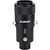 SVBONY Telescope Camera Adapter Kit Extendable Prime Focus and Variable Projection Eyepiece Connect 1.25 inches Reflector Telescope Photography