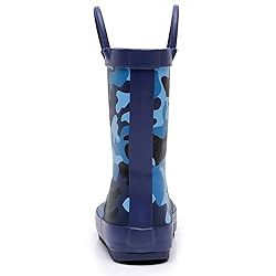 LANCDON Toddler Rain Boots for Boys and Girls