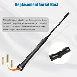YHQZ Universal Car Antenna Replacement 9in AM/FM/DAB Roof Antenna Mast view 4