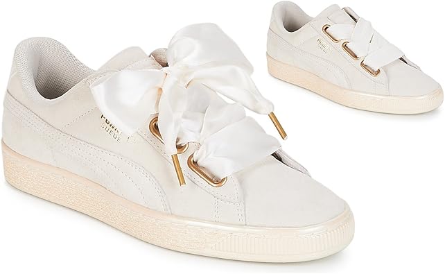 puma suede heart satin wn's