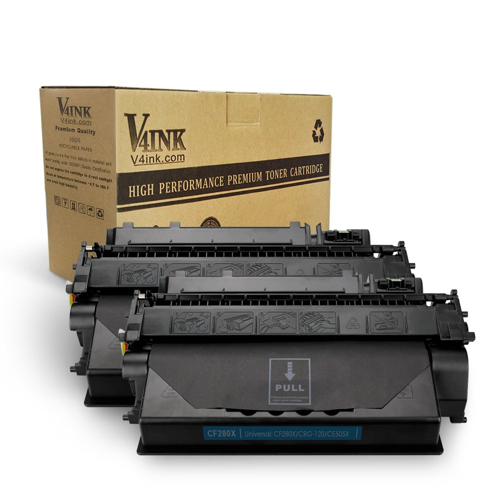 4x CF280X 80X Toner Cartridge For HP LaserJet Pro 400 M401dn M401n MFP