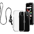 Palm Case, Palm Phone Case 2018 Clear, Foluu Scratch Resistant TPU Rubber Soft Skin Silicone Protective Case Cover with Lanya