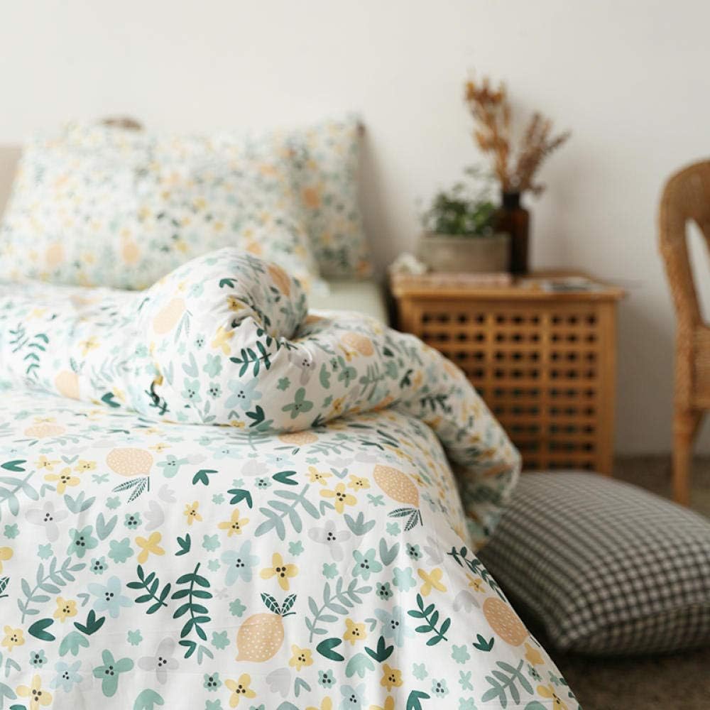 Big painting king Juego de Cama Floral Pastoral Coreano, Juego de