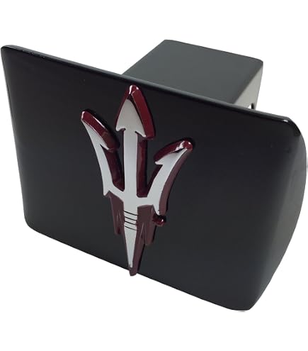 thumbnail image 2 of Michigan State Trailer Hitch Cover Iowa State University Chrome... 2 of 11