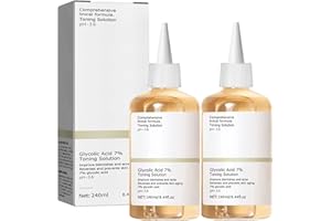 PIGDUN Glycolic Acid 7% Exfoliating Toner,Glycolic Acid 7% Toner,Reduces Skin Blemishes, Rejuvenate Your Skin for Diminished Dullness and Fine Lines（8 Fl Oz） (2)