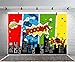 Yeele 10x8ft Cartoon Comic City Super Hero Photography Backdrop Vinyl Humor Abstract Superhero Baby Shower Photo Background For Girl Kid Birthday Party Photo Video Shoot Studio Prop Wallpaper