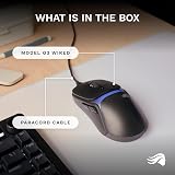 GLORIOUS Model O3 Wired Gaming Mouse 54g 30K DPI BAMF 3.0 130M Switches view 7