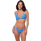 Sports Illustrated Womens Multiway Convertible Triangle Bikini Top