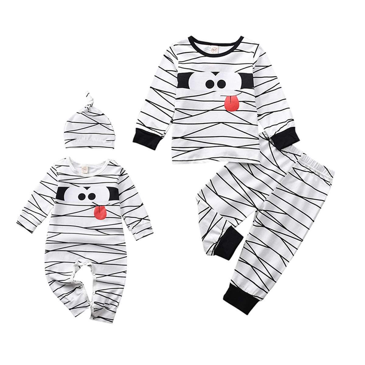 Aalizzwell Toddler Baby Boys Girls Halloween Matching Outfit