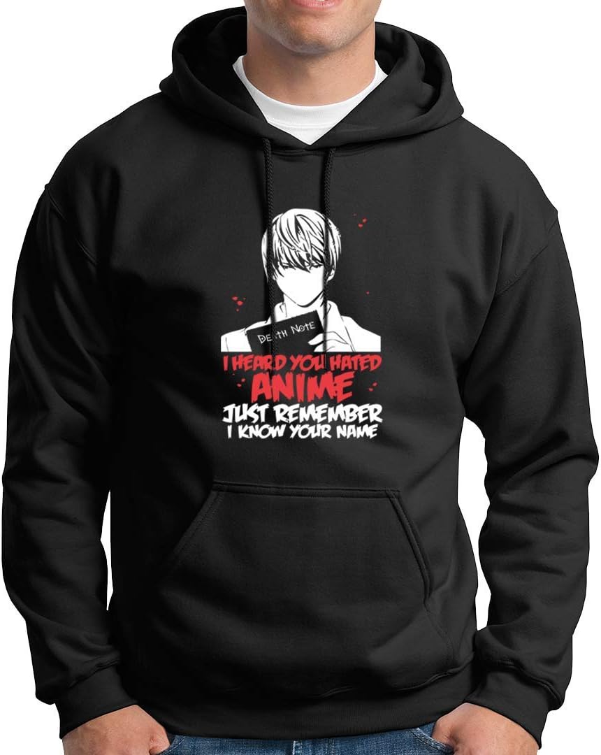 Fashion N Life Men's Cotton Hated Anime Hoodie