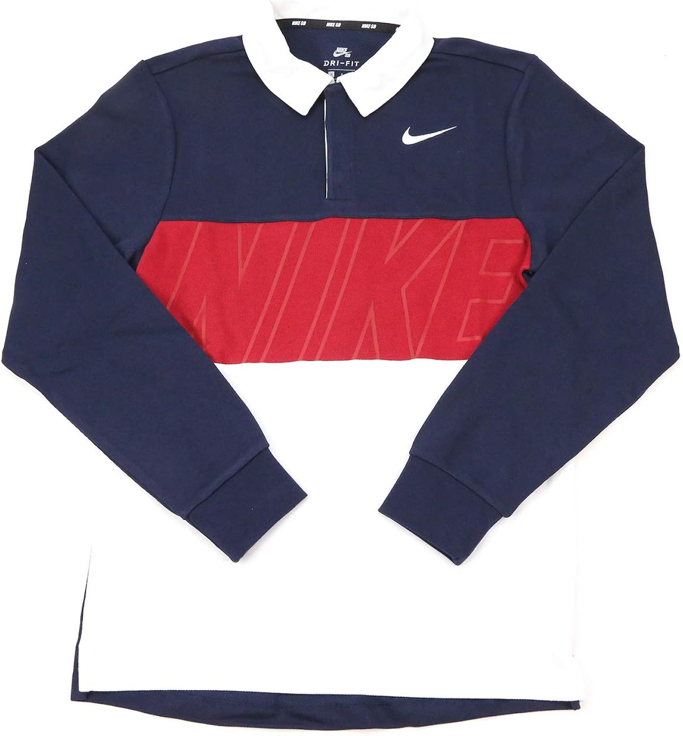 red white and blue dri fit shirts