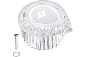 PUREHAVEN Moen 100710 Single-Handle Tub and Shower Replacement Kit - Chrome Knob Insert