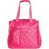 Saunter Classic Duffel & Sway Pouch, POWERFUL PINK