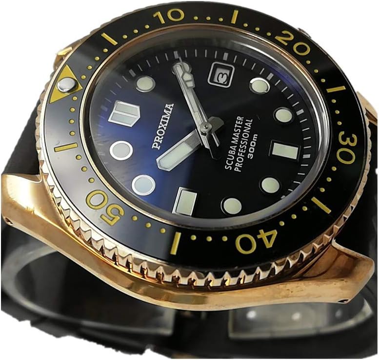 PROXIMA NH35 Diver Automatic Wristwatch MarineMaster Man CUSN8 BGW9 New Logo