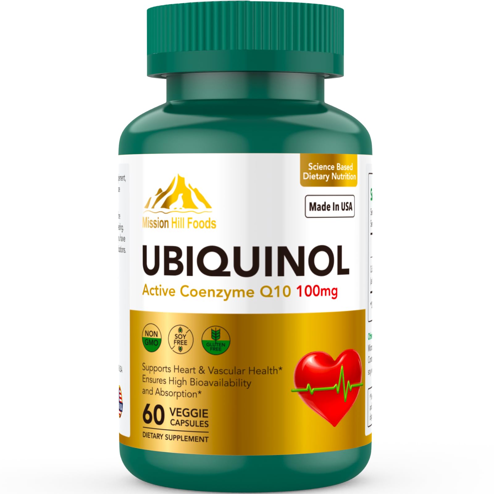 Ubiquinol Active Coenzyme Q10 100mg