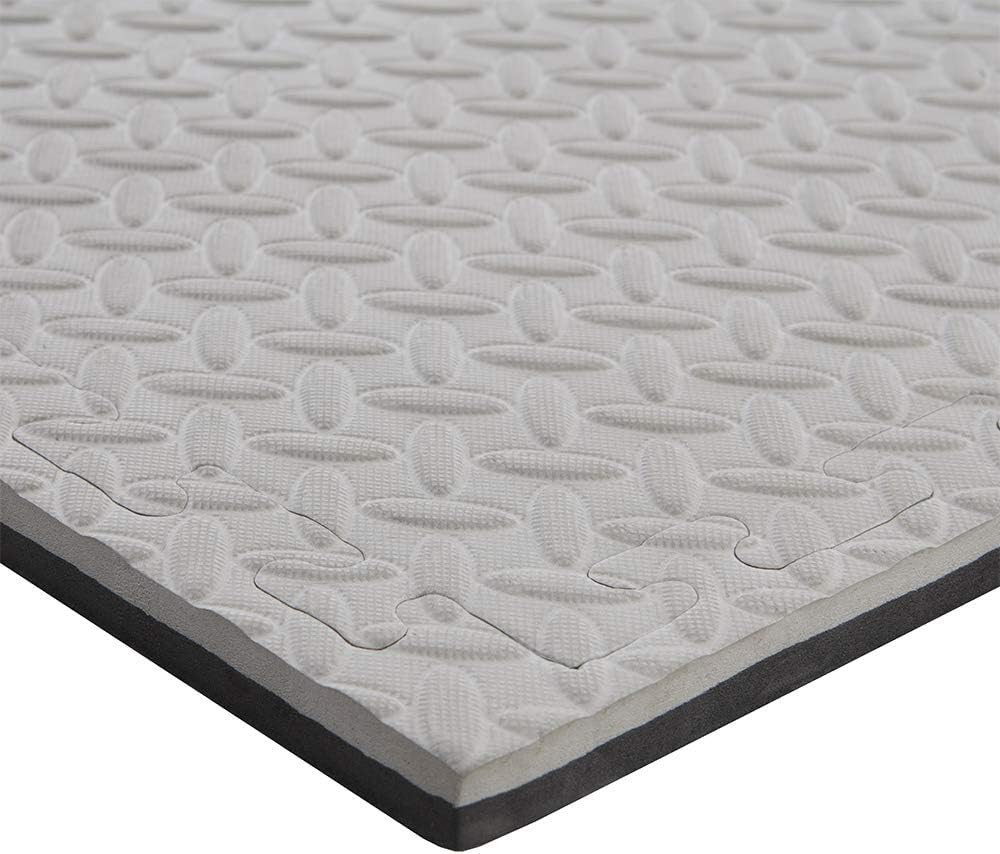 BiGDUG Large Foam Interlocking Eva Foam Exercise Mats 20mm Thick Packs of 4 or Singles | Gym mats for home |