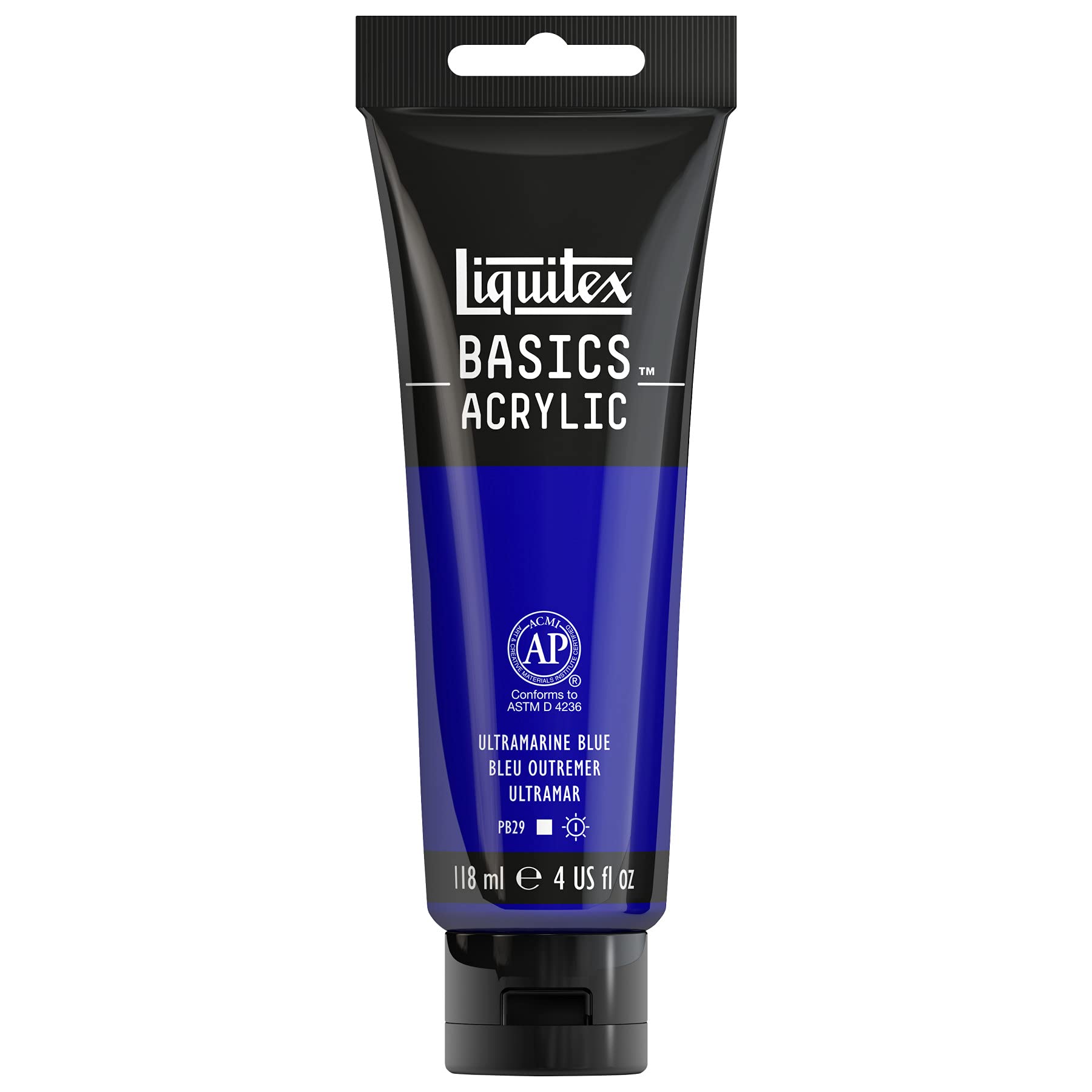 Liquitex Basics Acrylic, 118 ml Tube - Ultramarine Blue — image 1