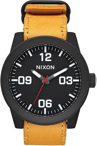 NIXON Reloj Analógico para Hombre de Cuarzo con Correa en ...