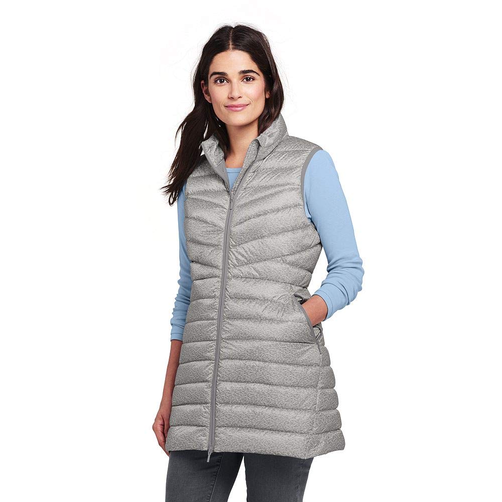 lands end packable vest