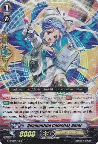 Cardfight Vanguard Tcg Adamantine Celestial, Aniel (Bt11009En) Seal Dragons Unleashed