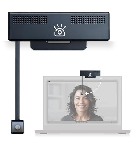 Amazon.com: JOYUSING FlexCam10 4K Eye Contact Webcam for PC, 4