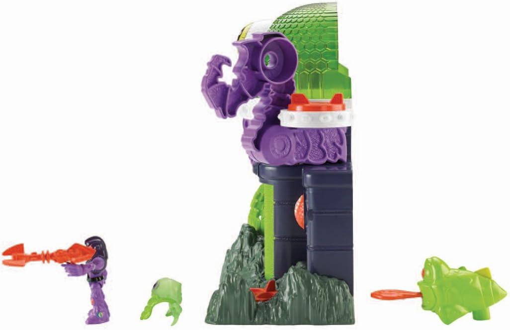 imaginext ion alien headquarters