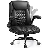 COMHOMA Leather Office Chair Ergonomic Computer