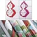 CaptainCrafts New Stamped Cross Stitch Kits Preprinted Pattern Counted Embroidery Starter Kits for Beginner Adults Irises Flowers DIY Artwork Needlecrafts (Stamped 11CT)
