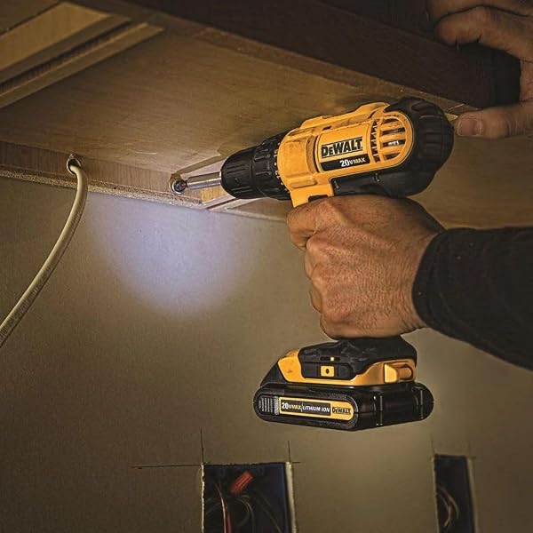 DEWALT DCK240C2 20-VOLT MAX DRILL/DRIVER & IMPACT DRIVER COMBO KIT, 1/2 IN., (2) BATTERIES
