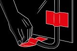3M General Purpose Duct Tape 2903 48 mm x 50 m Black Highly Conformable view 3